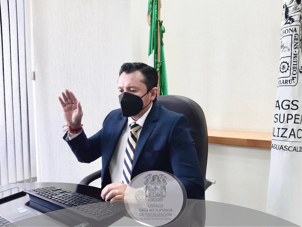 osfags_redes's tweet photo. El Auditor Superior, atendió el día de ayer la Décimo Cuarta Sesión Ordinaria de la Junta de Gobierno del Sistema Estatal Anticorrupción de Aguascalientes, donde se trataron asuntos sustantivos relativos al Sistema para este 2022, como el Programa Anual de Actividades. https://t.co/JvaL1x2PyU