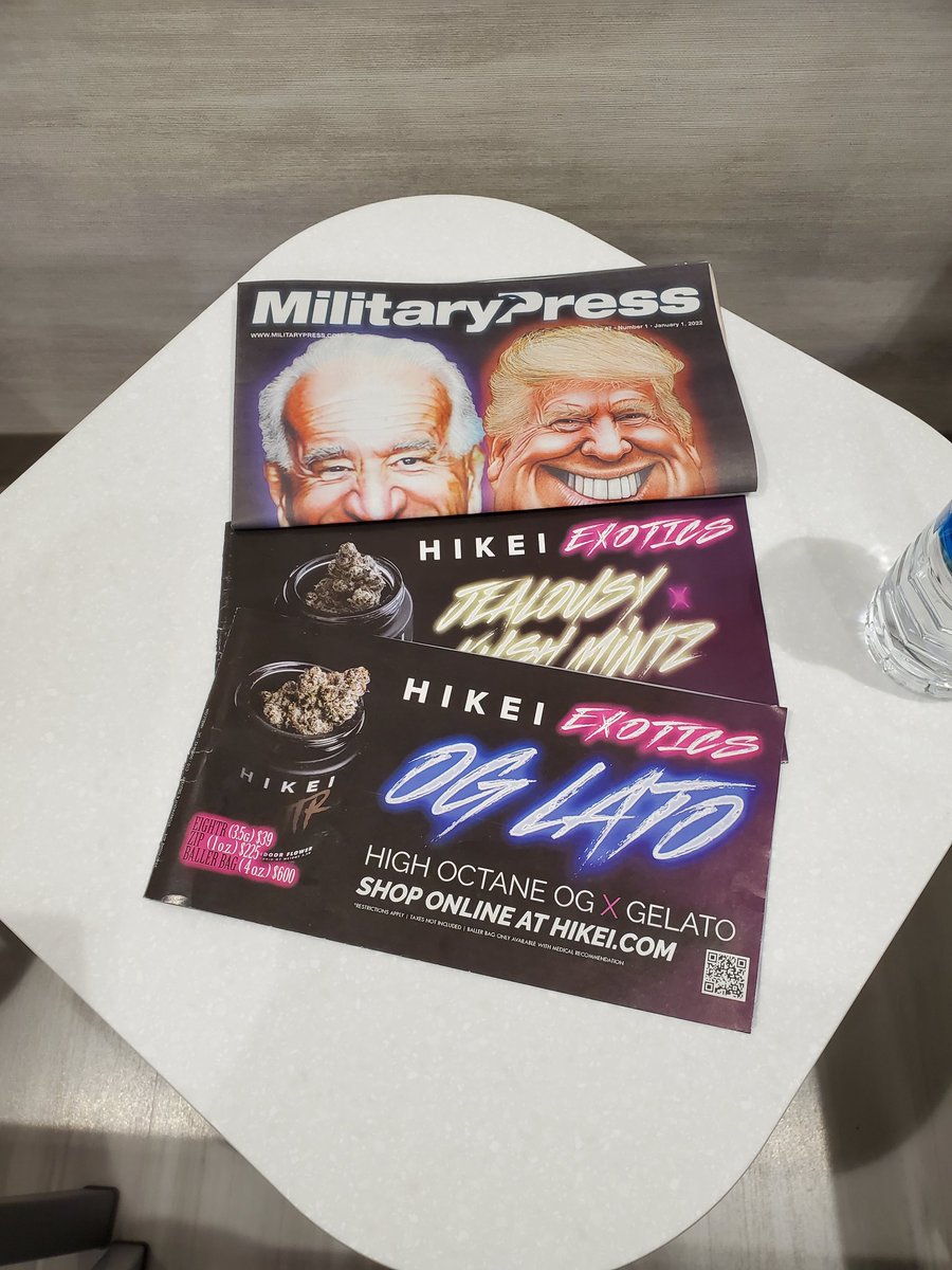 MmePatron's tweet photo. Reading material at the VA Medical Center sure has changed....🤣🤣🤣 https://t.co/Zax3aHfdFD