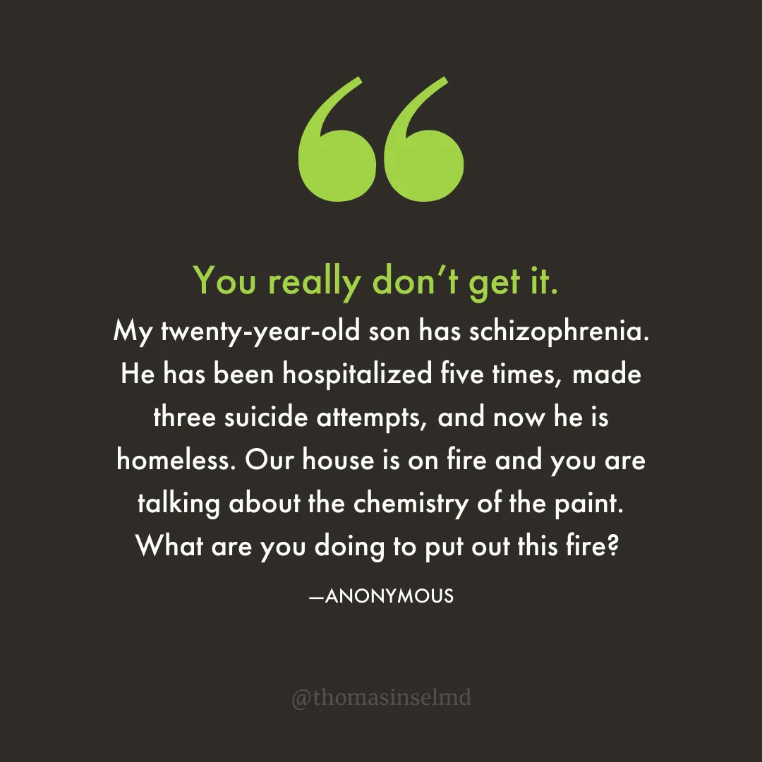 I was giving a presentation when this father's words left me dumbstruck. I knew he was right. I had watched my daughter nearly die of #anorexia. I too knew what it was like to feel helpless in the face of a house on fire. To weaken the flame, we need better support for families.