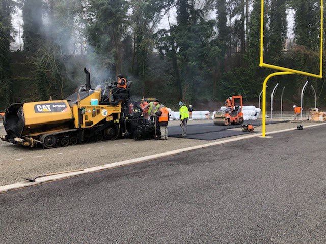 Fieldhouse and field at Kiggins is looking mighty fine! Bring on the events for the VPS community. Thanks <a href="/LSWArchitects/">LSW Architects</a> for your design work. #vpsamazing