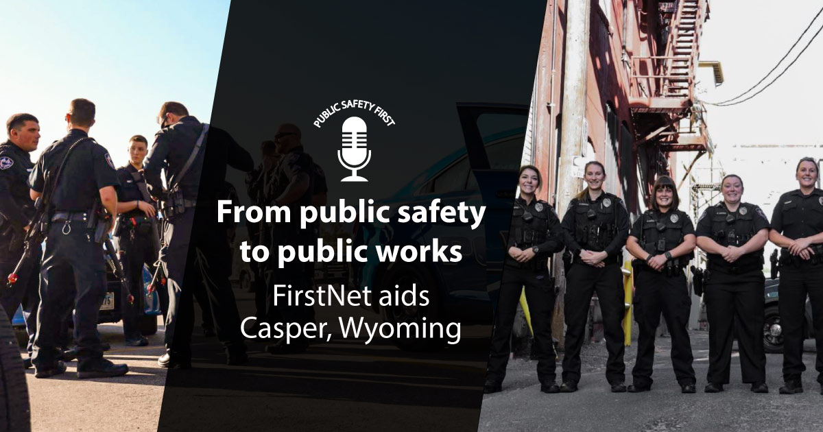 The Casper Police Dept. in #Wyoming has been using <a href="/FirstNet/">FirstNet, Built with AT&T</a> for 4+ years. Tune in to this episode of the Public Safety First podcast to hear how dedicated apps, citywide coverage, and interoperability w/other agencies is making a difference for officers: soundcloud.com/user-472553784…