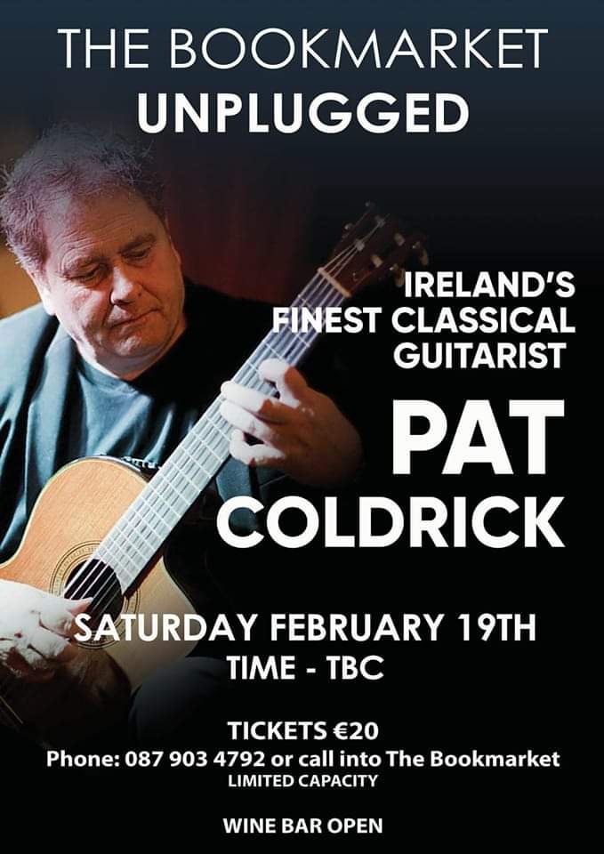 Our next gig with <a href="/patcoldrick/">pat coldrick</a>
Is #SOLDOUT prebooked tickets are available for collection at <a href="/BOOKMARKETcafe/">the BOOK MARKet cafe</a>
#Unplugged #livemusic supported by <a href="/MeathArts/">Meath Arts Office</a>