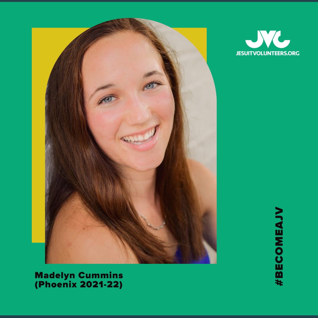 Introducing Madelyn Cummins! She attended the <a href="/univofdayton/">University of Dayton</a> where she studied International Business Management and Human Resources Management. She is inPhoenix, Arizona working with the Catholic Charities Refugee Programs. 

#JV #community #BecomeAJV
