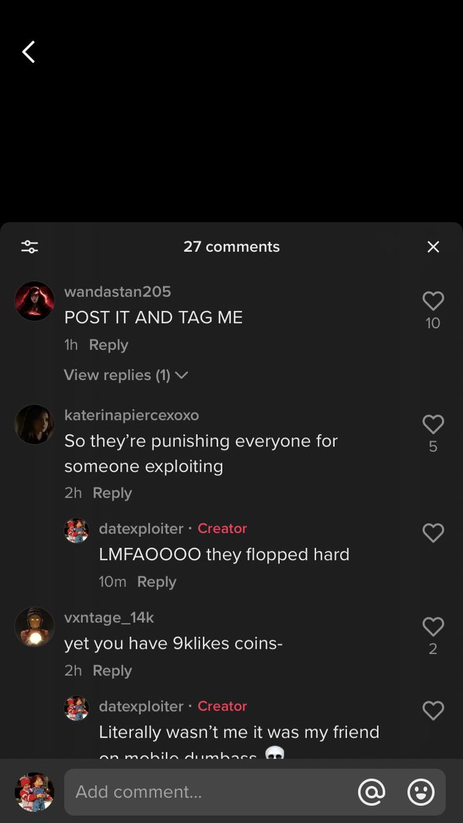 DatExploiter's tweet image. The way y’all blew this up is sick I love y’all for real 😘😘‼️

#marvel #roblox #heroesmultiverse #robloxmarvel #robloxdev #coding #scripts #nutthemenace