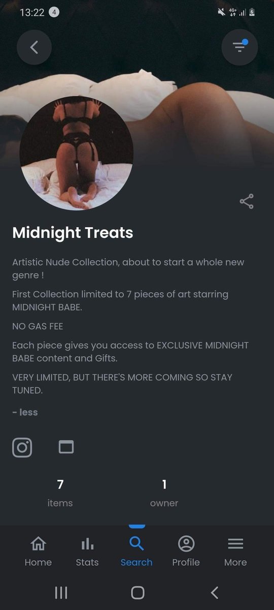 midniight_baabe's tweet photo. #MidNightTreats
.
.
FIRST COLLECTION OF #NFTs by @midniight_baabe NOW AVAILABLE ON @opensea.
BIDS ARE OPEN.
xoxo.
#NFTs #NFTCommmunity #Nftnudes #ArtisticNudes #cutie #MidnightBabe 
#opensea #NFTdrop 

a giveaway is coming, and even more surprises. https://t.co/z8Pwy67jYh