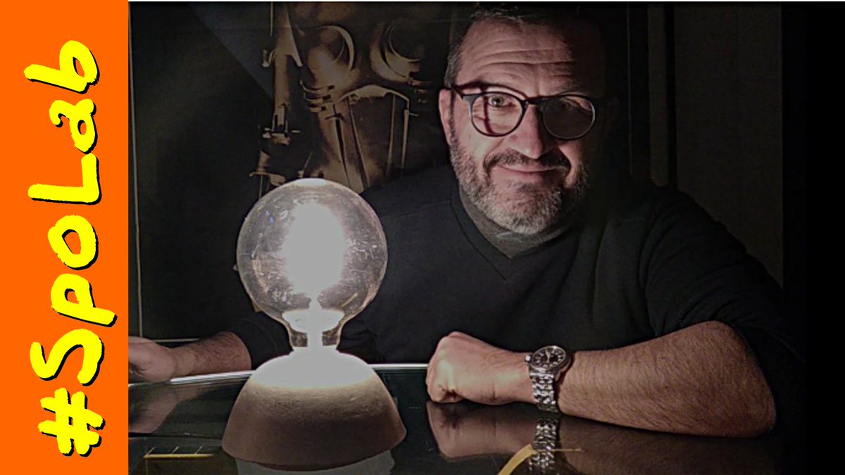 SSpolverini's tweet image. prossimamente sul mio canale YouTube (31 gennaio 2022) #spolab una lampada in cemento.