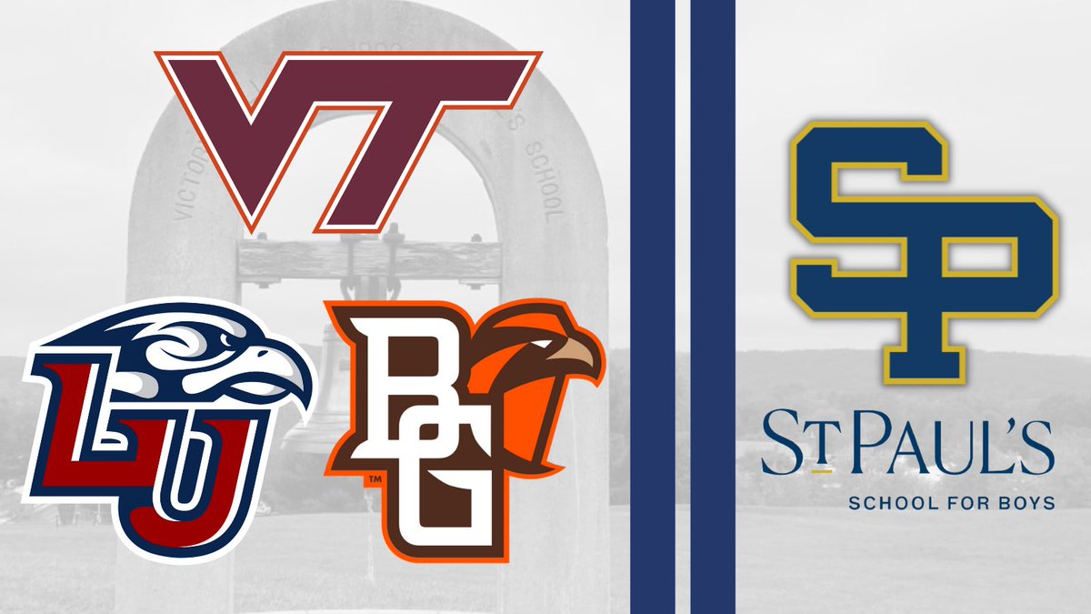 Scott Van Zile (@coachvanzile) on Twitter photo Thanks to <a href="/jcprice59/">JC Price</a> of <a href="/HokiesFB/">Virginia Tech Football</a> , <a href="/B_Aigamaua/">Ben Aigamaua</a> of <a href="/LibertyFootball/">Liberty Football</a> (home of former Crusader great <a href="/kylenforsix/">Kylen"FaSix" Austin</a> ) and <a href="/CatoJune/">Coach June</a> of <a href="/BG_Football/">BGSU Football</a> for visiting <a href="/StPaulsFB/">St. Paul's Football</a> today. Thanks to <a href="/jcprice59/">JC Price</a> of <a href="/HokiesFB/">Virginia Tech Football</a> , <a href="/B_Aigamaua/">Ben Aigamaua</a> of <a href="/LibertyFootball/">Liberty Football</a> (home of former Crusader great <a href="/kylenforsix/">Kylen"FaSix" Austin</a> ) and <a href="/CatoJune/">Coach June</a> of <a href="/BG_Football/">BGSU Football</a> for visiting <a href="/StPaulsFB/">St. Paul's Football</a> today.