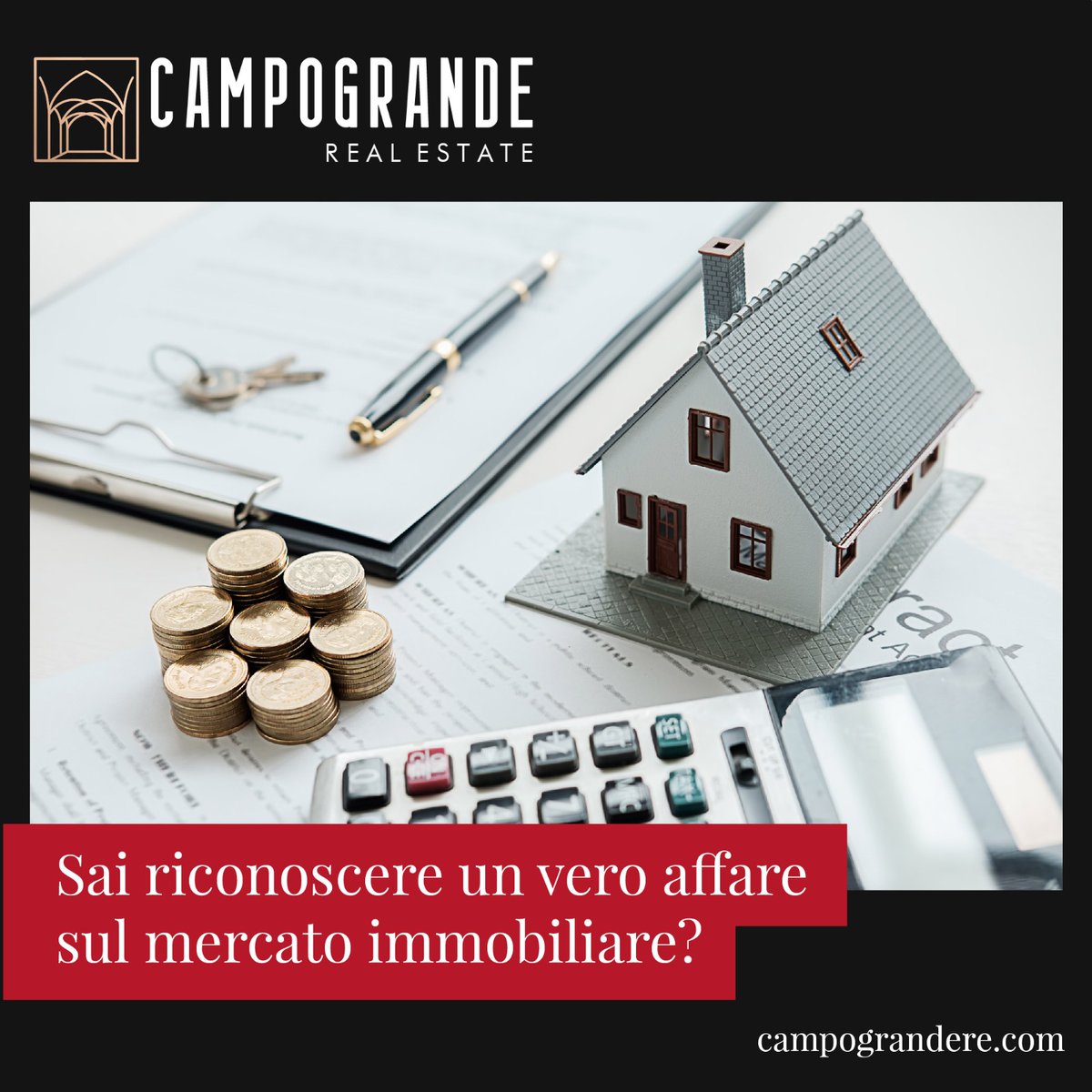 Sai riconoscere un vero affare sul mercato immobiliare? 🤔

Campogrande Real Estate trova per te i migliori affari, assicurandoti competenza, professionalità e serietà.
Puoi contattarci in DM o al sito campograndere.com