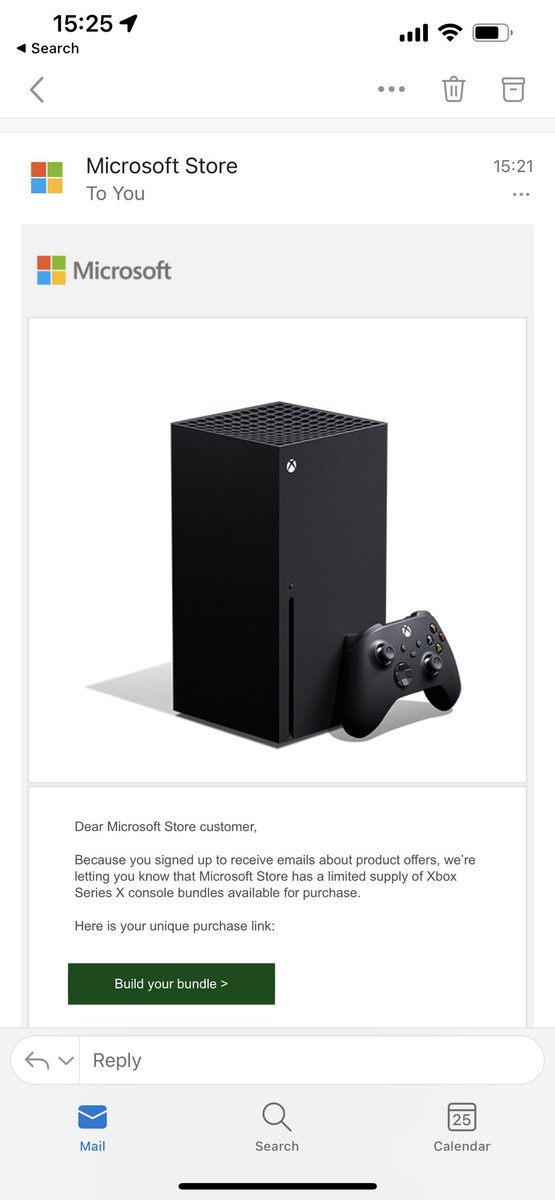 Praks89's tweet photo. @CameronRitz got an invite for Xbox Series X bundle. https://t.co/2XMQN6GVvo