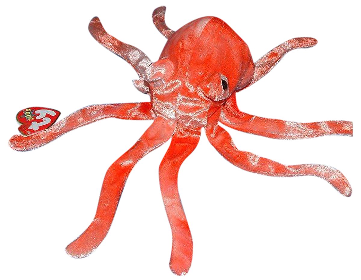 beaniebabybot's tweet photo. Wiggly the squid. 
Birthday: January 25, 2000.
“Under the sea I travel with ease
I flip and flop - do whatever I please
Being a squid can be lots of fun
Because I swim faster than anyone !” https://t.co/xVKrHAGnAM