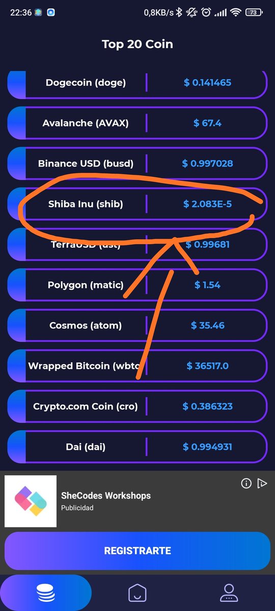 CRYPTO_DeFiNFT's tweet photo. #SHIBARMY #shibainu ❤️❤️🔥
Alquilen me explica esto...?
-Abrí la App #GeminiNetwork y vi a Shib en este precio.
🧐🧐🧐 https://t.co/Rls0YR281w