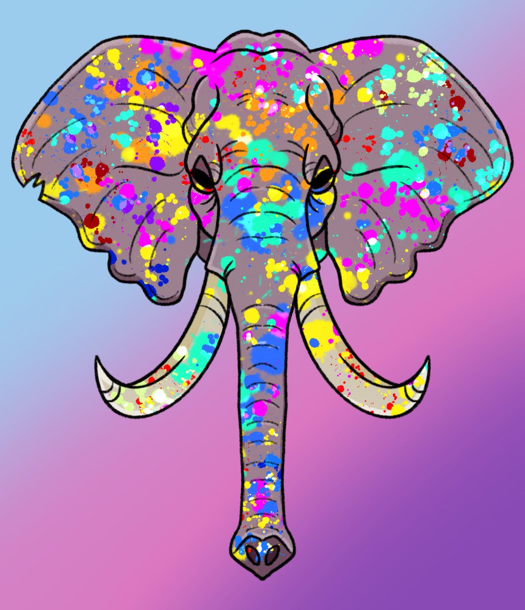 NFTDrag0n's tweet photo. Hello, I’m @NFTDrag0n and I’m an #NFTartists! #EtherealElephants is an upcoming project compiled of unique, hand-drawn #NFTs that inspire real change and activism. Thanks for all your support! https://t.co/BohcOqxtmP