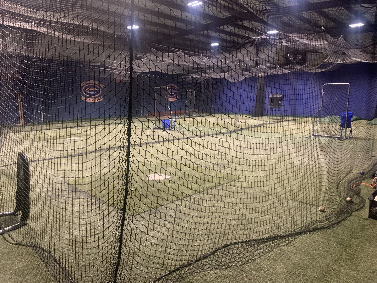 Blessed to have a top notch indoor facility on rainy days like today! Time to get some work in on day 2 of official practices! #brotherhood