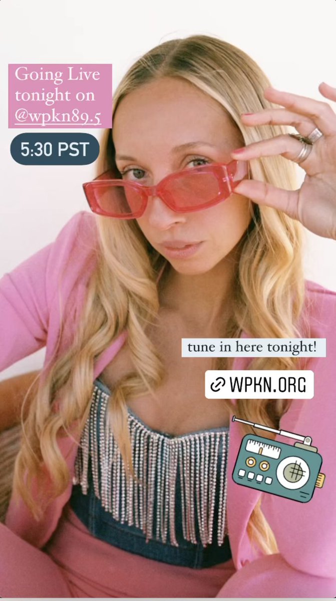 Going live tonight on WPKN 89.5FM at 5:30pm PST ✨Tune in tonight using the link below: wpkn.org