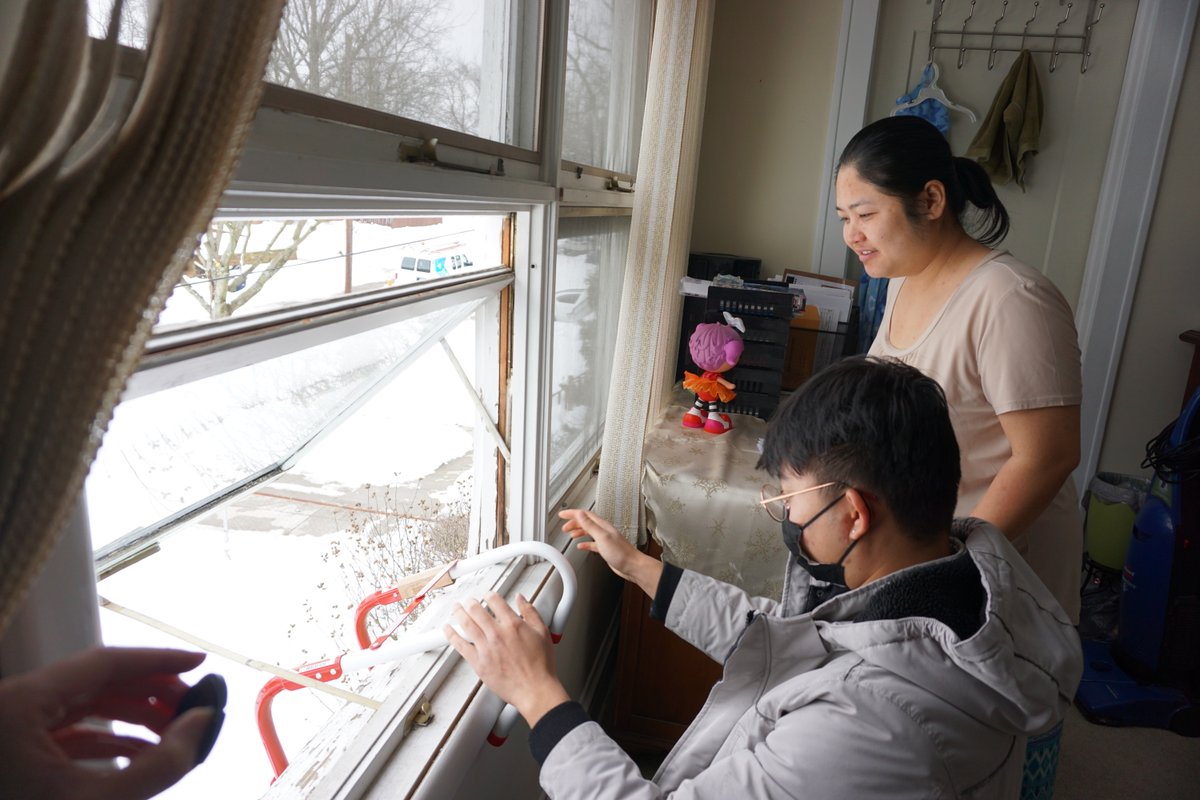 ASIAOHIO's tweet photo. Thank you @akronfiredept for helping us to finish installing fire safety equipment in Ka’ren community homes! We finished 12 homes last week &amp; are making plans to visit the Congolese community. 14 homes have signed up for this program. #ASIAforOH #fireprevention #communityservice https://t.co/7YK3iPO36A
