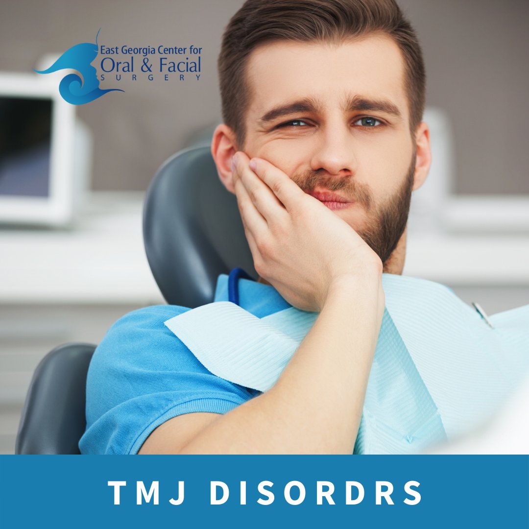 EGaOralSurgery's tweet photo. Do you wake up with stiff muscles around your jaw? You may suffer from a TMJ Disorder. Learn about TMJ Disorders, and some possible treatment options 👉 https://t.co/48svT5BbeD. Then, give us a call so we can help. 

#eastgeorgia #oralsurgery #statesboro #swainsboro #TMJ https://t.co/b0pk5pB0HO