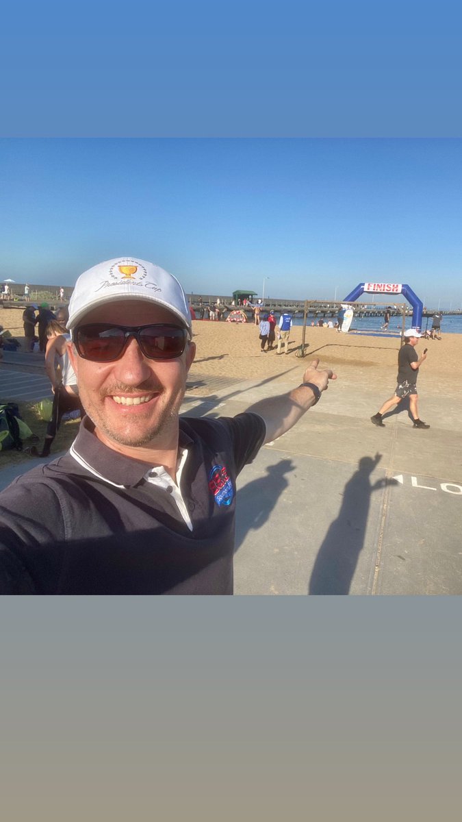 Broadcasting live from 9am on 88.3 @southern_fm Great day for it! 🌞 🏊‍♂️