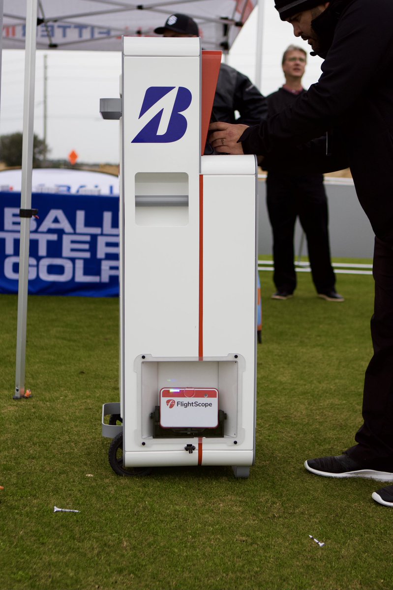 FlightScopeGolf's tweet image. Introducing the Bridgestone Golf OTTO featuring #FlightScopeMevoPlus technology 🤩 golf’s first autonomous golf ball fitting cart

Excited and honored to partner with @bridgestonegolf 🤝 

#PGAShow2022 #PerformanceDataYouCanTrust
