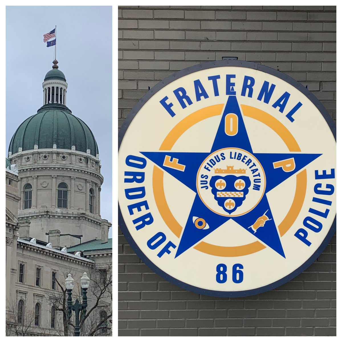 RickFOP86's tweet image. JUST IN: Complete Senate Package Addressing Multiple Steps to Close the Revolving Door of Criminal Justice PASSED in the INDIANA Senate on 3rd Reading today and will now move to the House #Progress #SolutionsFocused