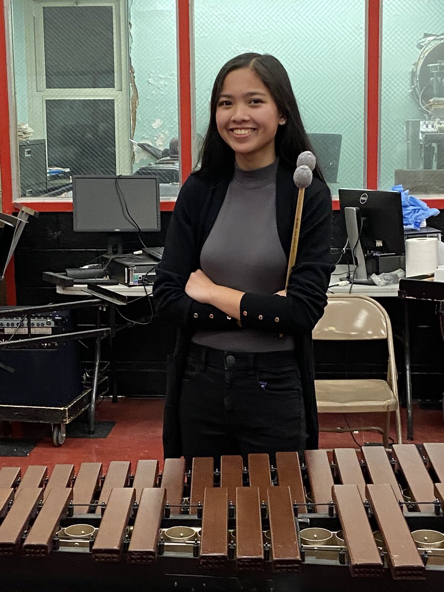 Congratulations Nicole Galicia on earning a spot in @NJMEA All State Band! She placed 3rd in the state on mallets! Nicole is the first WHS All State band member in over 15 years! #wearebarrons #futuremusicteacher @WHSLottmann @BarronsSports @WHSBarronPride @J_Massimino @WTSD_GT