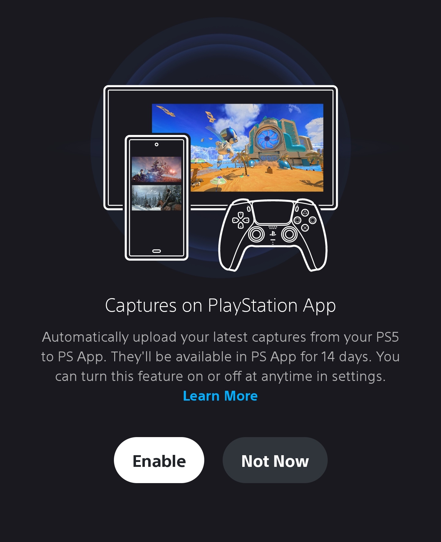 Okami Games on Twitter: "More details: - Appears to be PS5 only. - Max of 3  minutes at 1080p. - Only photos and clips taken after enabling the feature  can be uploaded. -