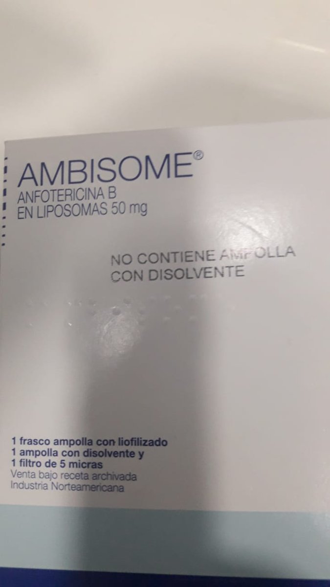 Urgente: necesito al menos 4 ampollas de AMBISOME B para esta misma noche, en Asunción! favor RT hasta llegar a alguien que las tenga para comprarles (las farmacias No tienen)