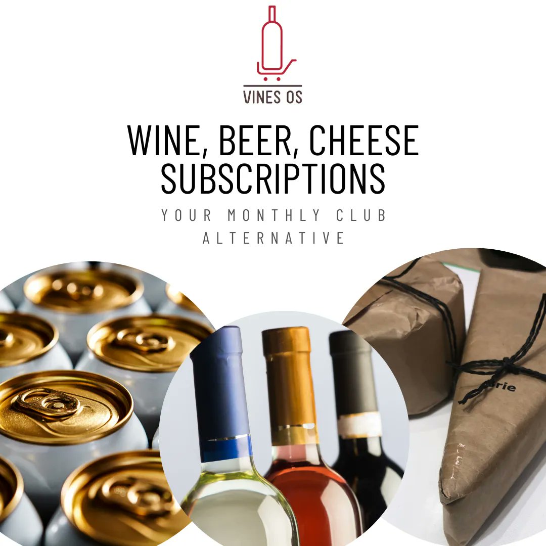 Wine, beer, spirits, and cheese #subscriptions are a wonderful way to encourage customers to order items regularly that are curated to their specific tastes. It is a great addition to your clubs. Learn more at vinesOS.com or schedule a demo. #sales #DtC #POS #VinesOS