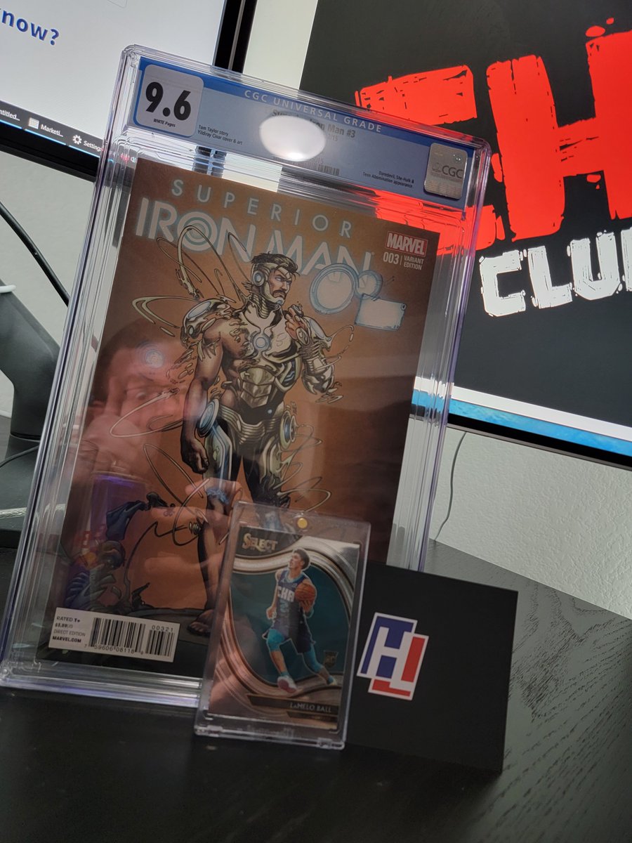 explodinghc's tweet image. 🎉Celebrating 10k EHC discord users... we're giving away a graded comic and a LaMelo RC!! #comics #basketball #NFTGiveaway 

1⃣ RT and comment on this post which you'd choose
2⃣ Enter to get more chances -&amp;gt; gleam.io/hXBXu/comics-v…

2 winners randomly selected on Saturday! #NFTs
