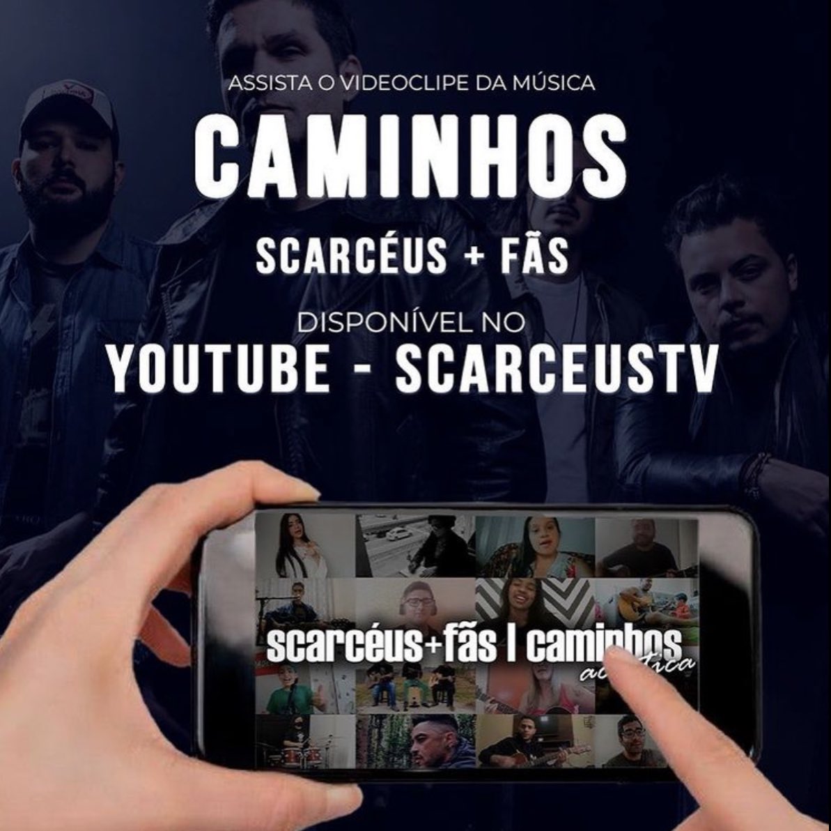 Esse videoclipe da música “Caminhos” versão acústica Scarcéus + Fãs, está incrível! ❤️‍🔥

Corre no YouTube - SCARCEUSTV para conferir. 🔥

Se você já assistiu, comenta aqui o que achou! 🤟🏻

#scarceus #scarcéus #bandascarceus #caminhos #conselheirolafaiete #bh #caminhos