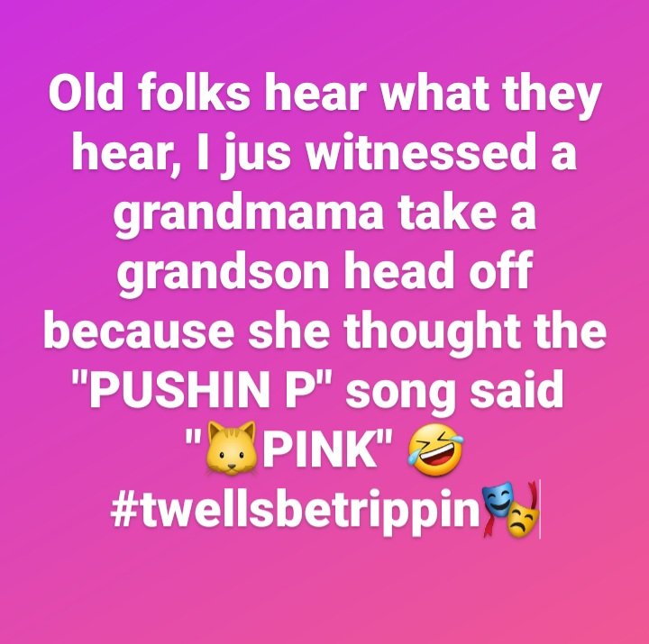 WellsComedian's tweet photo. #PushingP #PUSHINP #DS4EVER 
Dats 🅿️ 
#HipHopMusic https://t.co/8LuzMUhGqh
