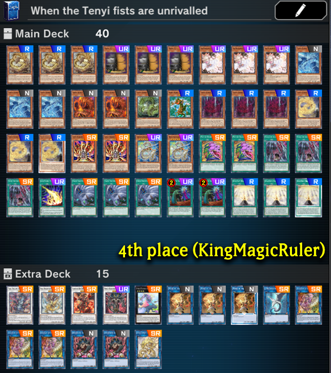 DistantCoder's tweet photo. Another Master Duel Tournament in the books! 48 players this time, 6 rounds of Swiss best of 1. These were the top 4, Big congrats to all those who topped! https://t.co/YVhaPKl0lF