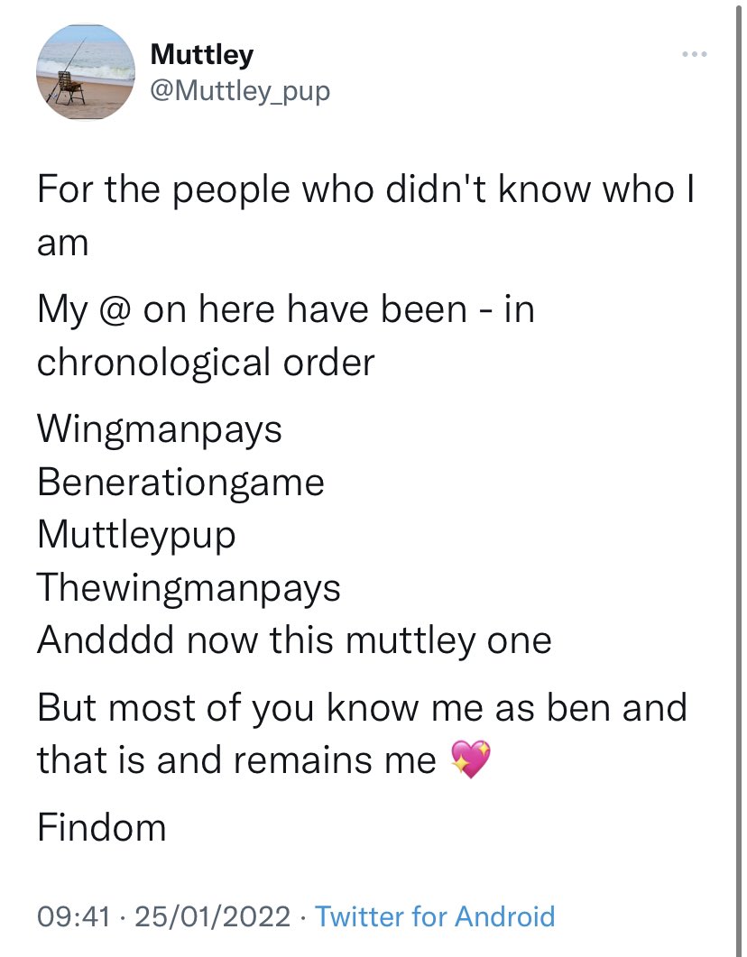 Ben tweet media