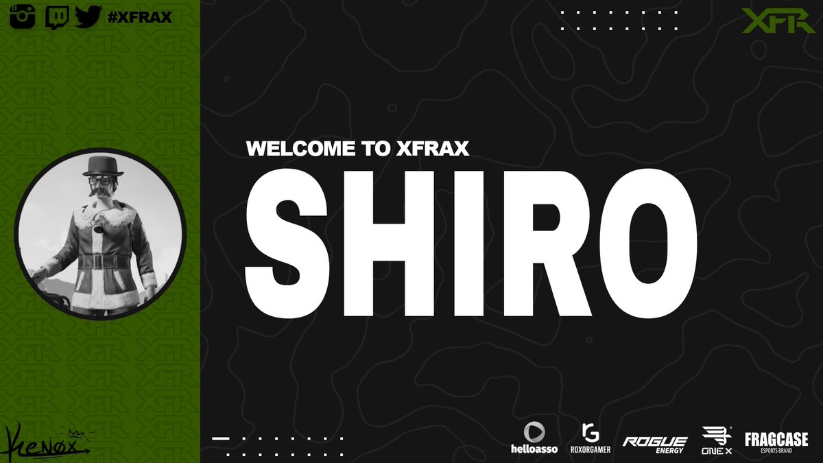 Welcome to Shiro who joins the XFRAX WRLD roster as a Coach 💚.