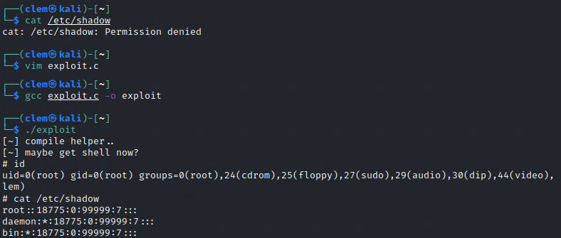 cnotin's tweet image. Oops #pwnkit exploit already available!