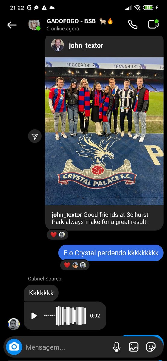 oMatheusslima's tweet photo. Sim, eu e meus amigos estamos tendo um papo com John Textor,  simplesmente o dono do Botafogo 😳🔥 https://t.co/lYyBxLQzAG