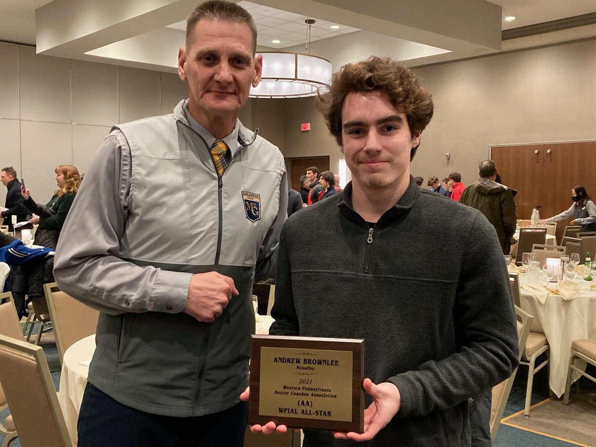 McGuffeySoccer's tweet photo. A fitting end to his Highlanders career. A great student, leader, and athlete. #allwpial was a well-deserved honor for our senior skipper+ https://t.co/EkxkKoVw4U