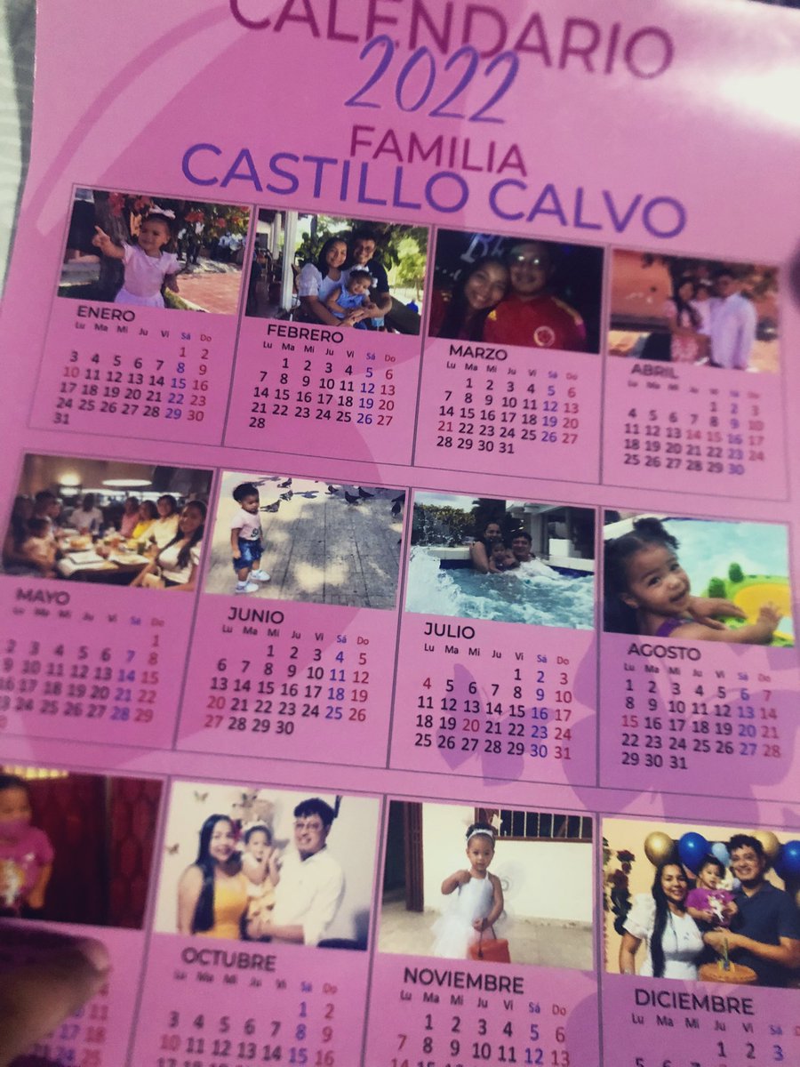 karolayCalvoR's tweet photo. Mi calendario 2022 está súper bonito 🥰 #BoomMedia
Se los súper recomiendo ☀️ https://t.co/yZnofSjQVf