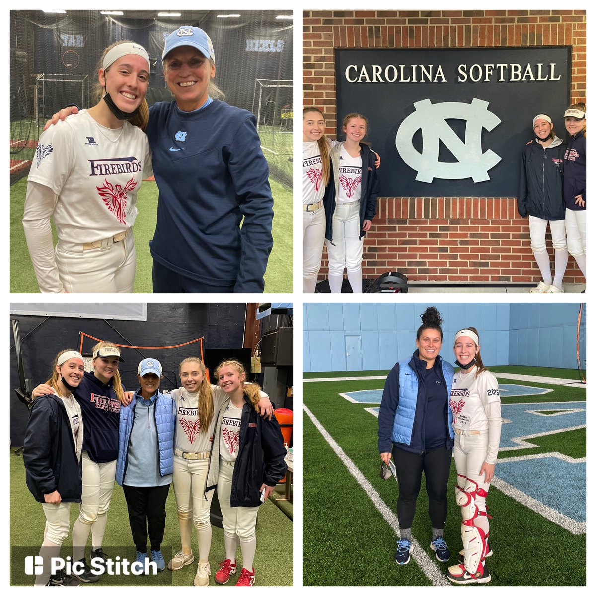 Had a great time at UNC today. Learned some great drills for a quick transfer when catching. A big thanks to <a href="/UNCCoachPapa/">Donna J. Papa</a> and her amazing staff, I can’t wait to come back. Go Heels!! <a href="/FirebirdsFP/">Firebirds Softball</a> @Firebirds_Sable <a href="/ExtraInningSB/">EXTRA INNING SOFTBALL</a> <a href="/IHartFastpitch/">I❤️Fastpitch</a> @Los_Stuff <a href="/ImpactRetweets/">Impact Promotions</a>