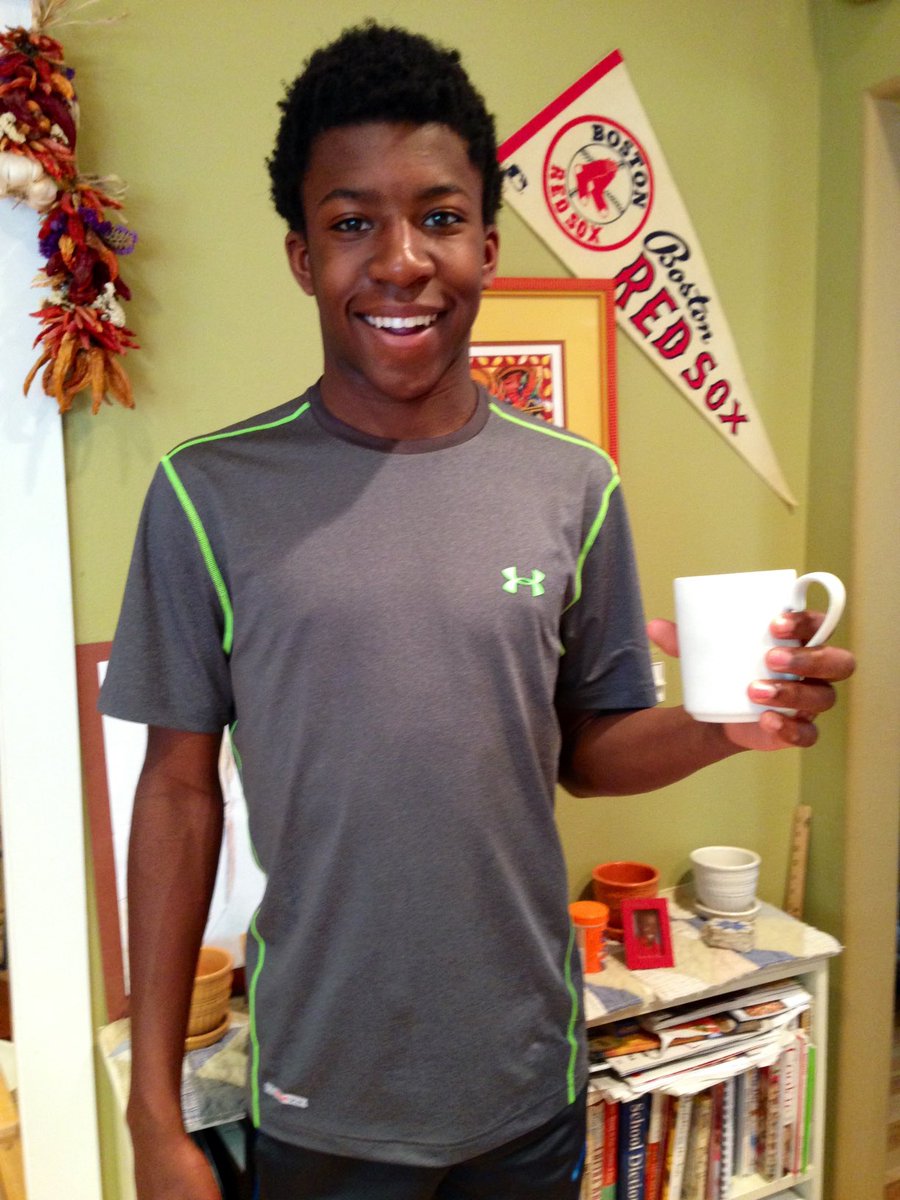 This is my nephew. He is an American.