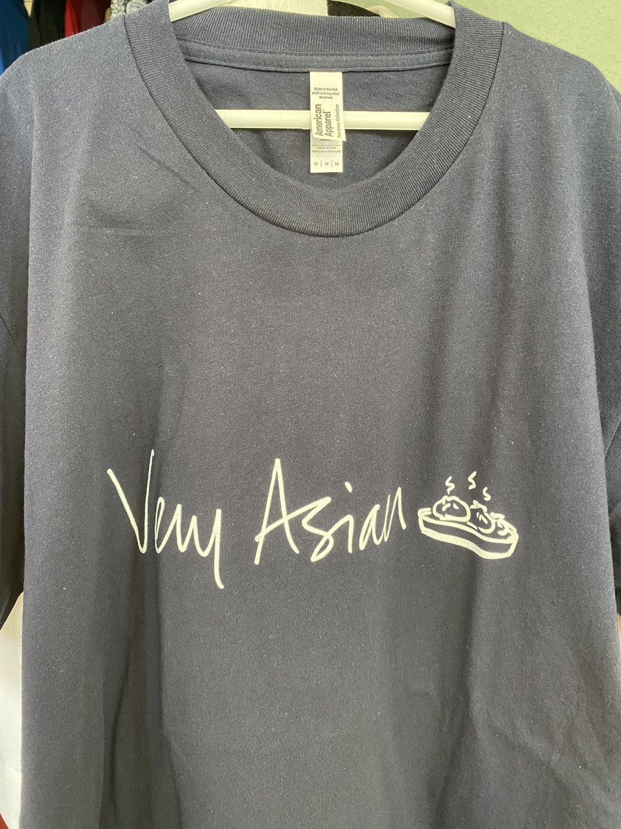 ThuyThiTweets's tweet photo. Following & Donated 💜 Got my #VeryAsian (indeed, American apparel) t-shirt today also. #DumplingJoy 🥟 #SundayShare https://t.co/DFnVWxN9BF