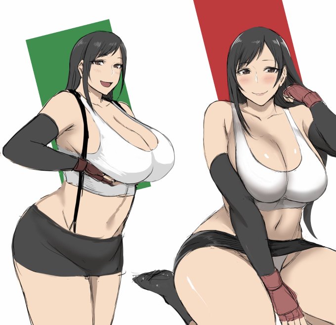 イタリアで大人気のティファさん🇮🇹 