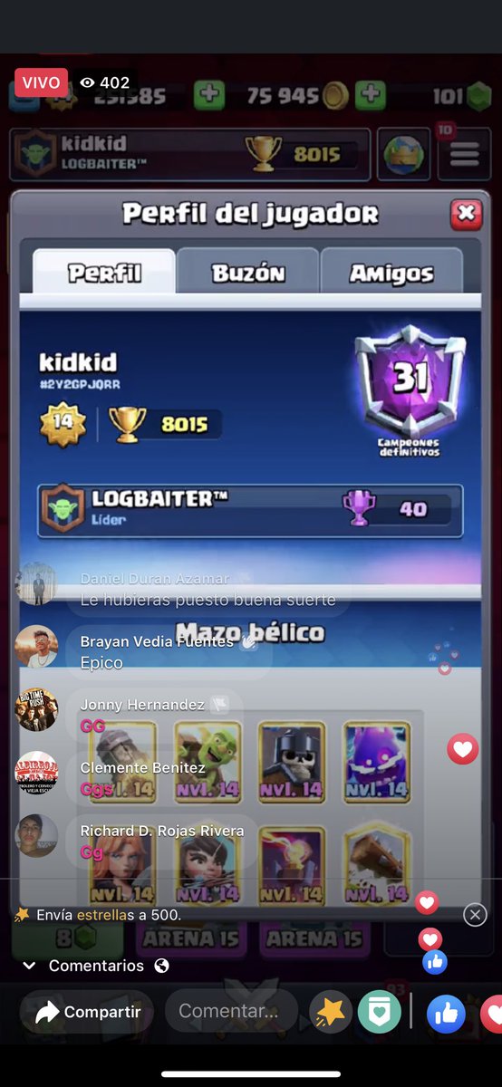 ProPBrayan's tweet image. 8k en directo grande @kidkid_CR