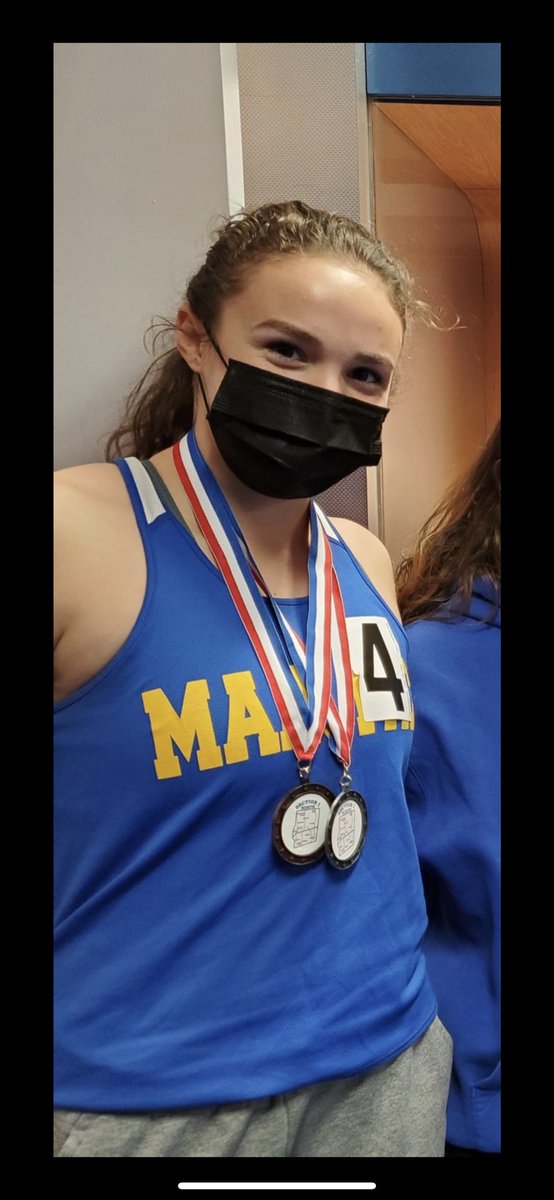 🚨🏃🏻‍♀️💨Senior OF, <a href="/LanterMia/">Mia Lanter</a> (<a href="/Wes_Softball/">Wesleyan Softball</a> commit) placed 2nd in
the 55 today with a PR, and 4th in the relay. Mia is headed to sectional finals on February 9th. Way to go Mia!!! 🔥🙌🏼 <a href="/Mahopac_AD/">Mahopac Athletics</a> <a href="/pac_and_field/">PAC & Field</a>