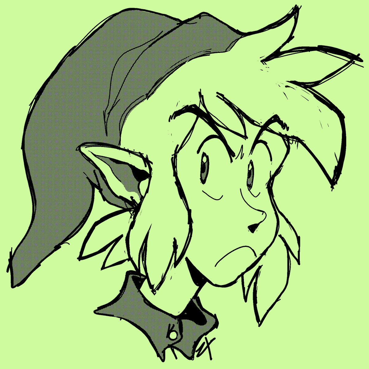 silent protag zelda from the legend of zelda