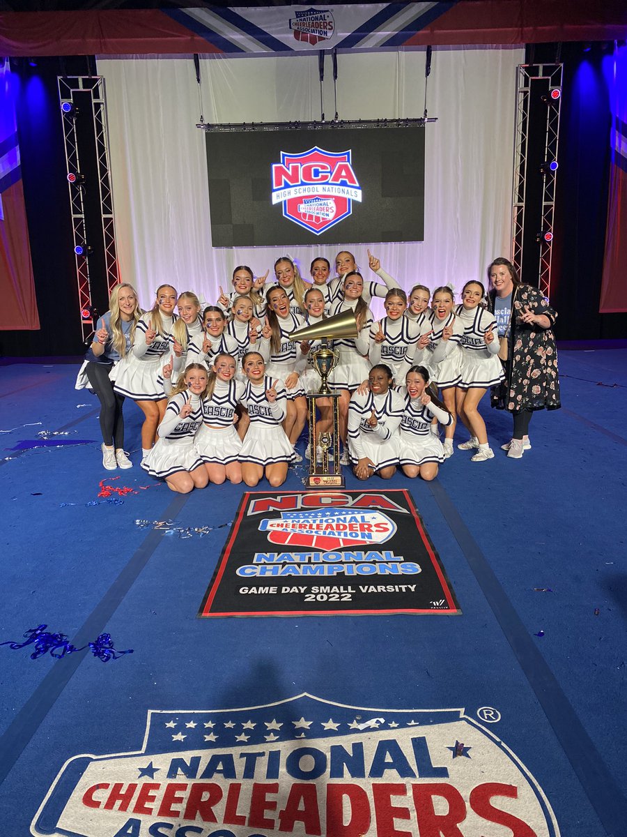 NCAupdates's tweet photo. Congratulations, National Champions! 🤩✨🏆 #theworkisworthit https://t.co/zTzqUgikfr