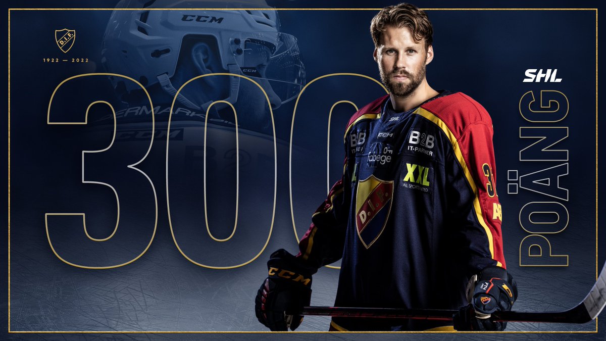 DIFHockeyse's tweet photo. Två spelade matcher.
Tre gjorda assist.
300 poäng i SHL-karriären.

The one and only, Dick Axelsson.

#DIFHockey #AlltidOavsett https://t.co/8B8EbGtMnO