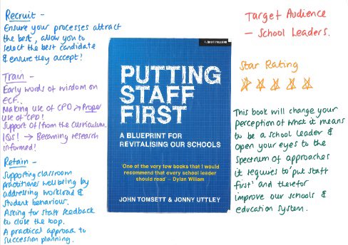 CatherineRusht2's tweet photo. Next book visual ๐๐๐
Tweeting this absolute gem for a second time! Since the first share of this book visual the wisdom here has guided the direction of travel of our academy ๐ Absolute must read for any leader!
#CPDbookvisual
@JonnyUttley @johntomsett https://t.co/msZhsHmj6T