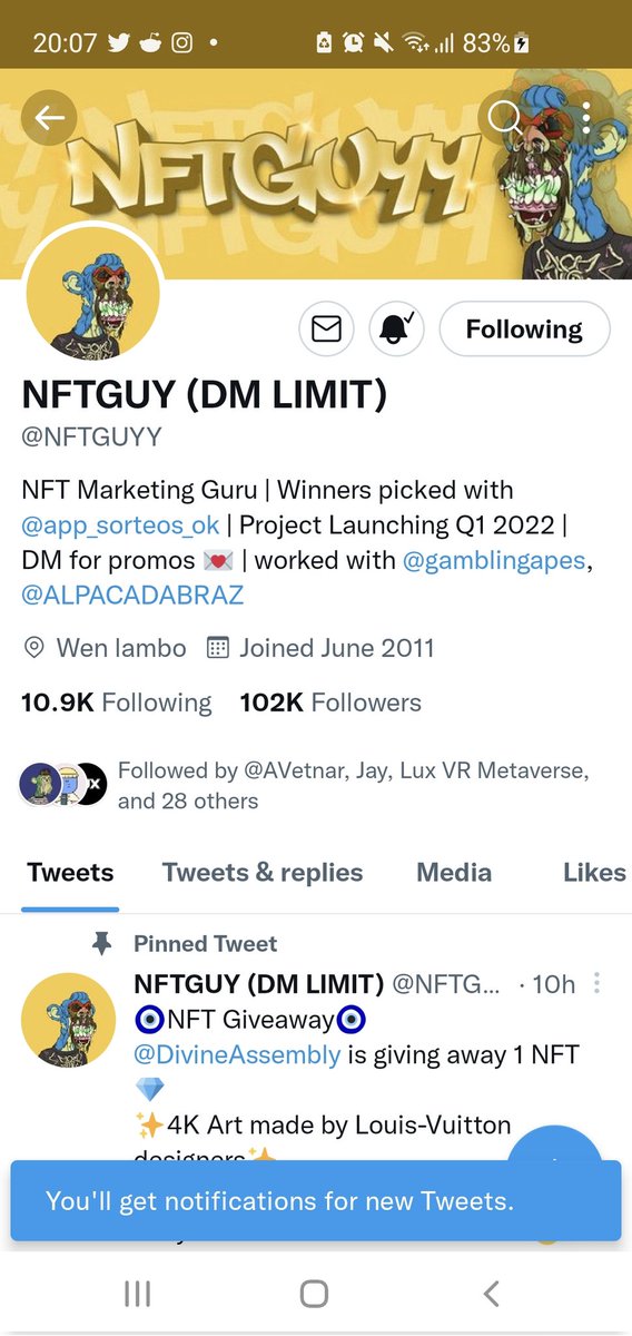 BadgerMortem's tweet photo. @NFTGUYY @AVetnar :))) https://t.co/9AGSvtNvSf
