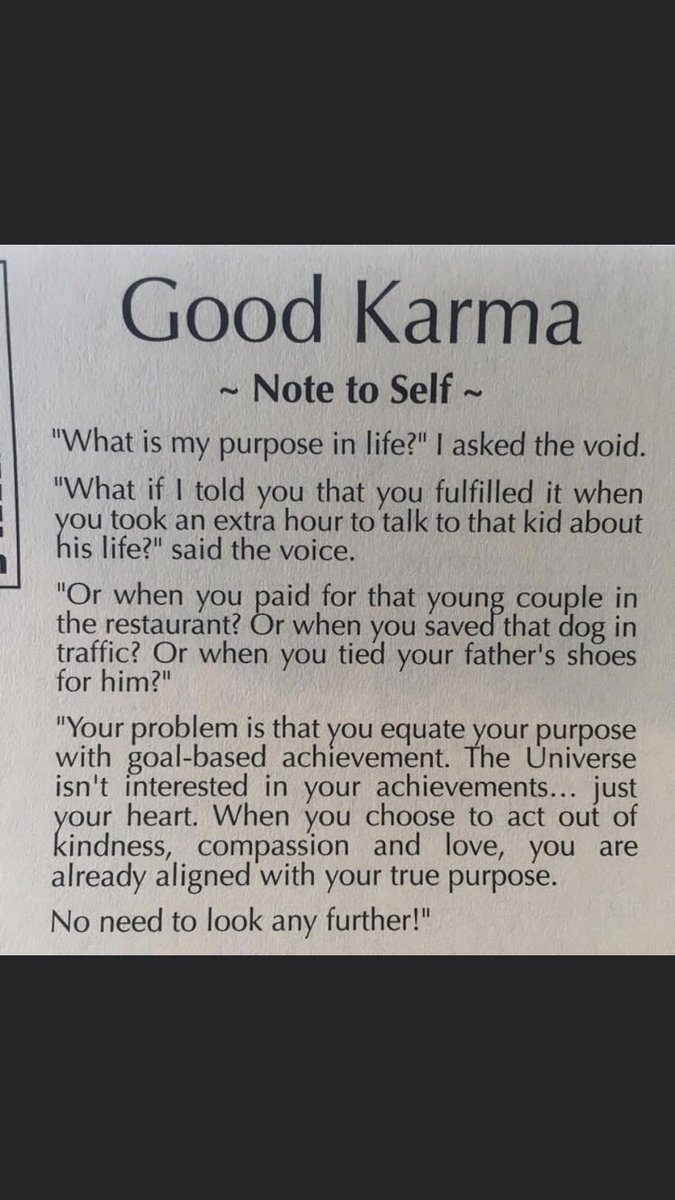 A note to self…look no further 💜