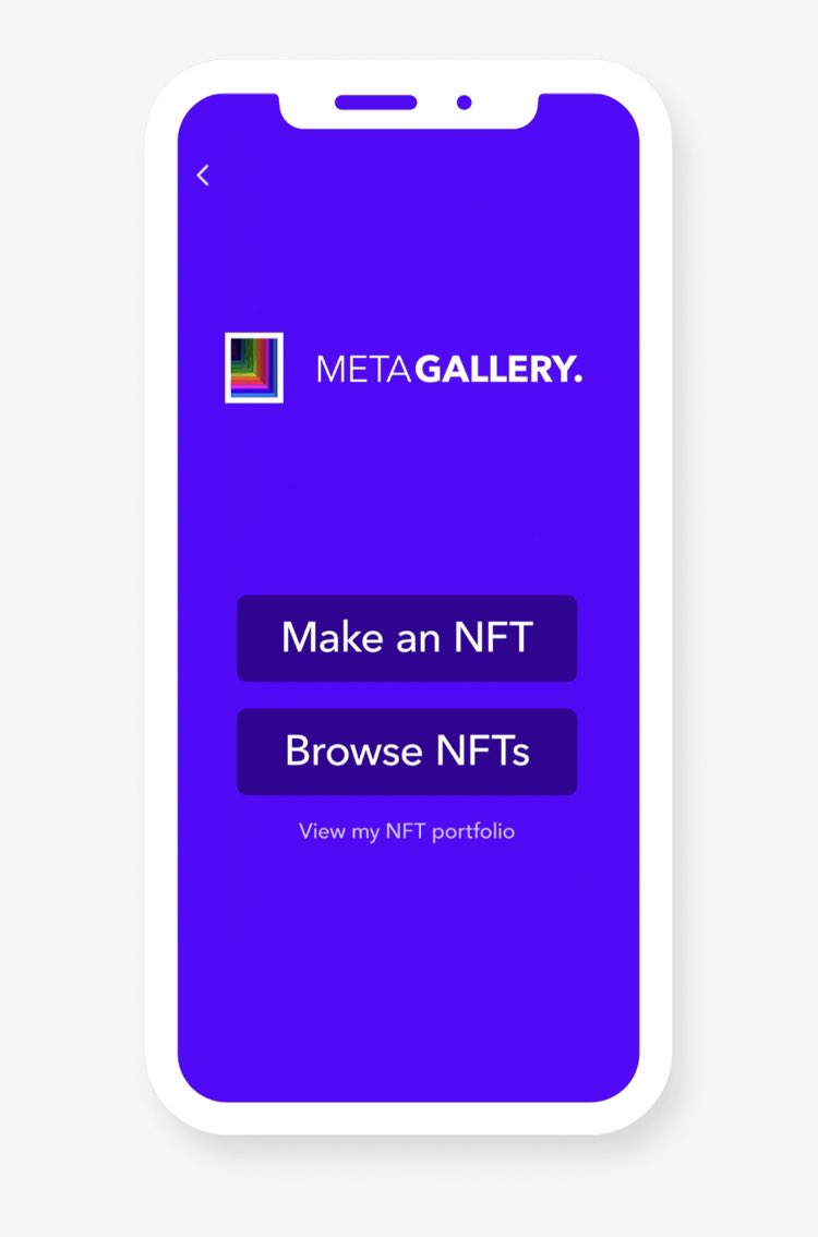metagallery_cc's tweet photo. Metagallery is now live!

Making/Selling an NFT is now as easy as posting a selfie. Seriously. 

Anyone can use Metagallery, no crypto experience required. Just upload your photo and tap post. 

🧙🏽‍♂️🪄🖼😉 https://t.co/sFCzfqNa9Z